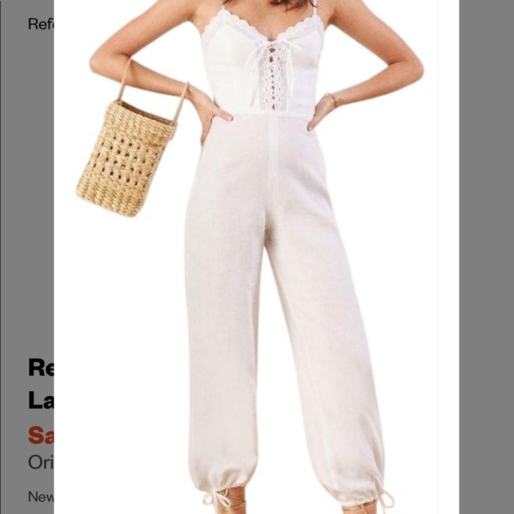 Reformation jumpsuit